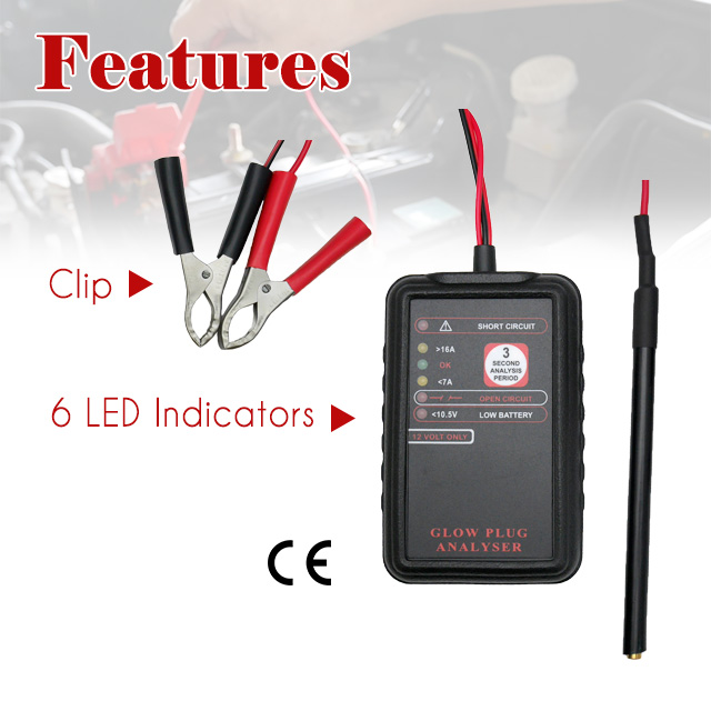 12V Glow Plug TesterHandyAge Industrial Co., Ltd.