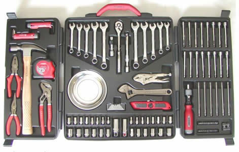 132pcs Tool Kit Mechanic