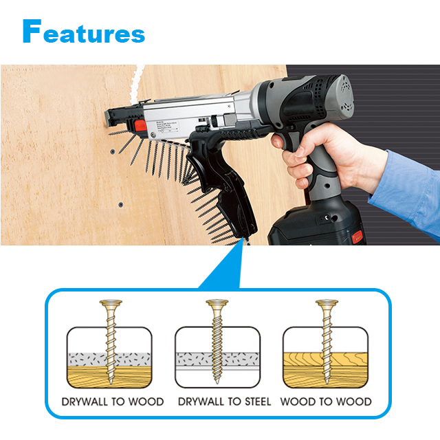 Industrial 18V Cordless Autofeed Screw GunHandyAge Industrial Co., Ltd.