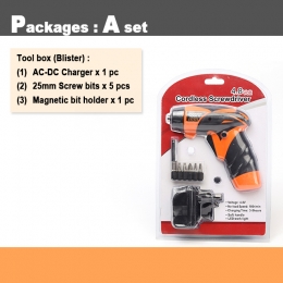 Popular Rechargeable Screwdriver Kit