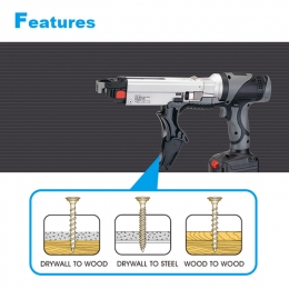 14.4V Auto-feed Collated Drywall Screwdriver