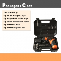 Popular Rechargeable Screwdriver Kit