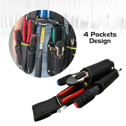 4 Small Pockets Tool Pouch