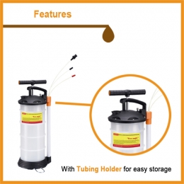 4L Fluid Extractor with Tubing Holder