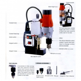 Single Speed Model Magnetic Drilling Machine