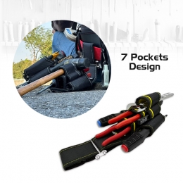 7 Pockets Stylish Tool Pouch