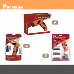 Dual-Position Electric Cordless Screwdriver